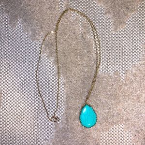 Turquoise stone necklace